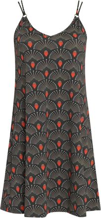 Lygia & Nanny Abito corto Sardenha a fiori - Grigio