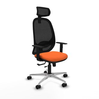 Piqueras y Crespo Silla De Oficina Piqueras Y Crespo Cilanco Negro Ergon&oacute;mica