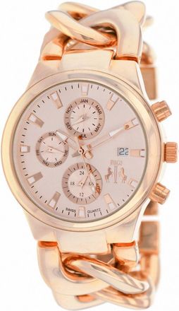 Jivago Watches Womens Lev Rose Gold Round 38mm