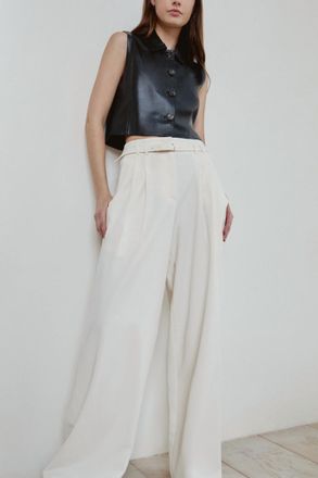 Tanya Taylor Parton Top In Black