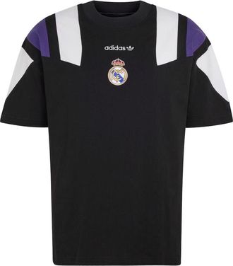 adidas Real Madrid EQT T-Shirt Asia Sizing Black KG5375