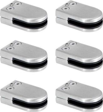 OEM Abrazadera Para Vidrio, Abrazadera De Acero Inoxidable Para Vidrio, Soportes De Sujeci&oacute;n Para Vidrio De 6-8 Mm, Abrazadera Ajustable Para Vidrio, Part