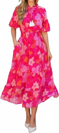 THML Clothing Clara Dress In Pink