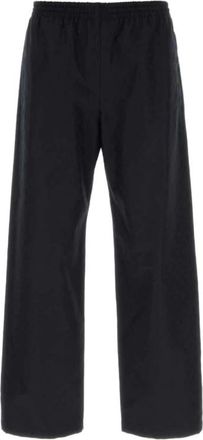 Gucci Broeken, Heren, Blauw, M, Katoen, GG Katoenen Canvas Broek