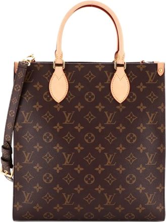 Louis Vuitton Sac Plat NM Bag Monogram Canvas PM shoulder bag - women - Fabric - One Size - Brown