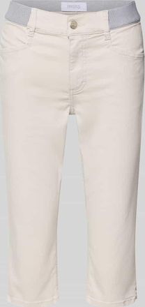 Angels Caprihose mit elastischem Bund Modell AnnaCapri Sporty in Hellgrau, Gr&ouml;&szlig;e 34