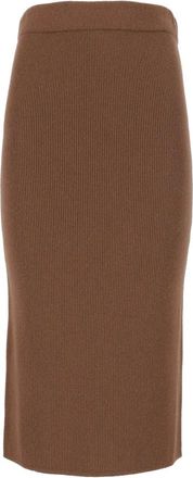 Max Mara Falda Mstzucca - Skirts - Mujer - Marr&oacute;n - XS