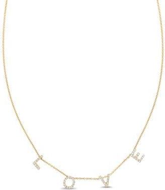 Bony Levy Icon Diamond Love Pendant Necklace in 18K Yellow Gold at Nordstrom Rack