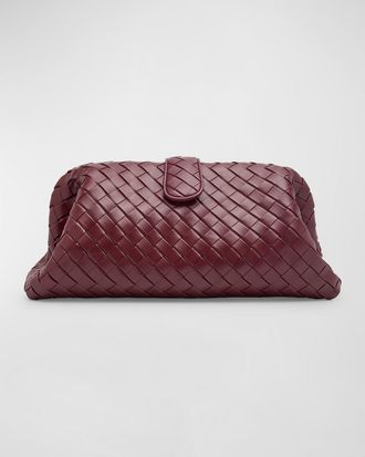 Bottega Veneta Maxi Lauren 1980 Leather Clutch Bag