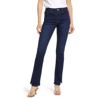 Frame Denim Le Mini Bootcut Jeans in Claremore Slit at Nordstrom, Size 24