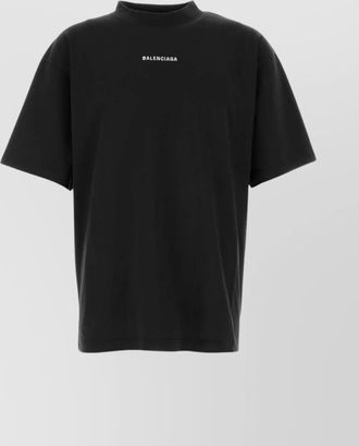 Balenciaga crew neck short sleeves cotton t-shirt
