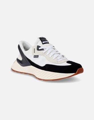 Kizik Mens Kizik Mens Monaco Slip On Suede Trainers - Multi/White - Size: 10