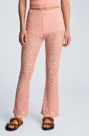 Kenneth Cole Lace Pants in Soft Peach at Nordstrom, Size X-Small
