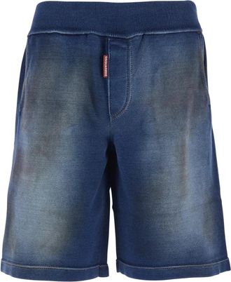 Dsquared2 Knit Short - Heren - Denim shorts - Blauw - L - Denim - Korte Broeken