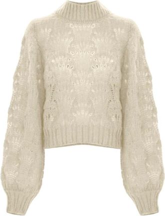 Kocca Marvinna Knit - Knitwear - Mujer - Blanco - M