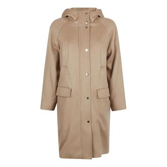 Max Mara Jassen, Dames, Bruin, S, Wol, Alcade Parka