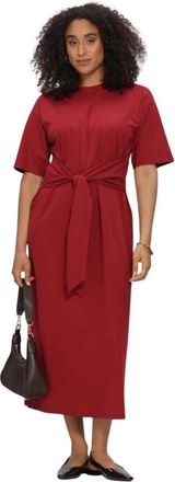 Moss Copenhagen Breanne Noriel 2/4 Jurk - Dames - Casual kleedjes - Rood - Xs/S - Kleedjes