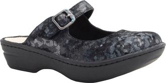 Alegria By Pg Lite Fabel Flat Mule in 6701 Ink Storm at Nordstrom, Size 36