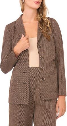 Vince Camuto Ruched Side Seam Jacket in Foxtrot at Nordstrom Rack, Size X-Small P