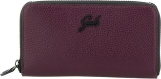 Gabs Lange Portemonnee met Rits - Dames - Portefeuilles - Paars - ONE Size - Leer - Accessoires