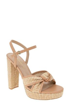 BCBGeneration Orlie Ankle Strap Sandal in Natural-Tan at Nordstrom, Size 11