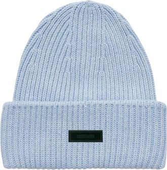 Soulland Misha muts - unisex - Hoeden - Blauw - ONE Size - Wol - Accessoires