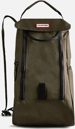 Hunter Barra Short Boot Bag s Green Shoe Bag