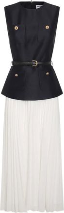 Self Portrait Abito smanicato - Nero