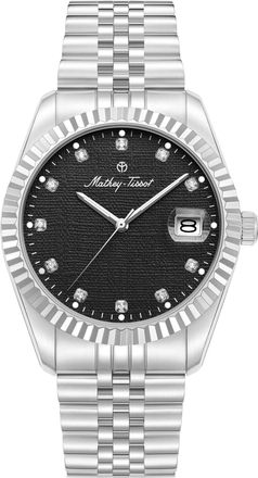 Mathey-Tissot Quartz Black Dial Mens Watch H250953C-D