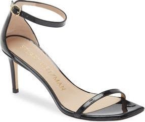 Stuart Weitzman Nudistcurve 75 Sandal in Black at Nordstrom Rack, Size 10