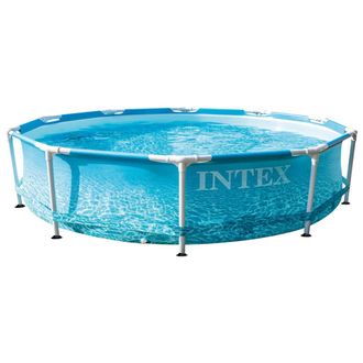 Intex Piscina Beachside Metal Frame 305x76 Cm Intex