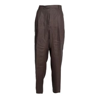 Gabriele Pasini Slim-fit Trousers, male, Brown, Size: XL Doppia Pences Trousers