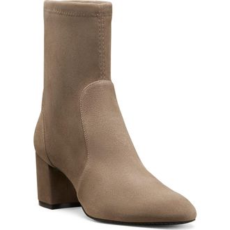 Stuart Weitzman Yulianna Suede Boot in Stone at Nordstrom Rack, Size 8.5
