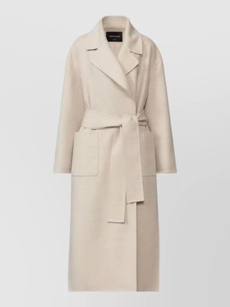 Fabiana Filippi merino wool belted coat