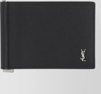 Saint Laurent leather zip wallet