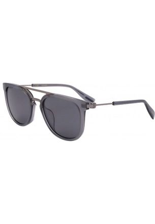 Trussardi Womens STR409F-6A7P-54 STR409F 54 6A7P Sunglasses - Charcoal - One Size