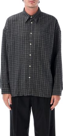 Sunflower Stable Checkered Cotton-Blend Casual Shirt