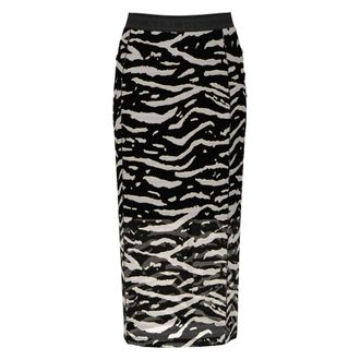 Marc Cain Dames, Rokken, Zwart, Maat: L