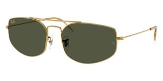 Ray-Ban EXPLORER 5 Green Navigator Unisex Sunglasses RB3845 919631 60
