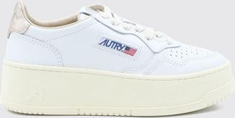 Autry Sneakers Medalist Platform Low in pelle con punta traforata e logo intagliato