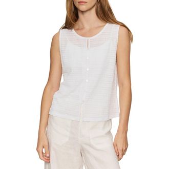 Sanctuary Textured Vacation Knit Vest in White at Nordstrom, Size X-Small