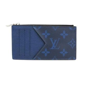 Louis Vuitton Pre-owned Wallets, male, Blue, Size: ONE SIZE Pre-owned Coin Card Holder M30270