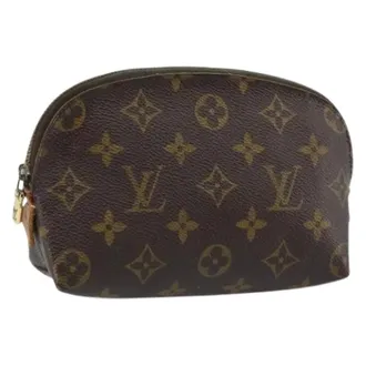 Louis Vuitton Pre-owned Bags, female, Brown, Size: ONE SIZE Pre-owned Monogram Canvas Pouch