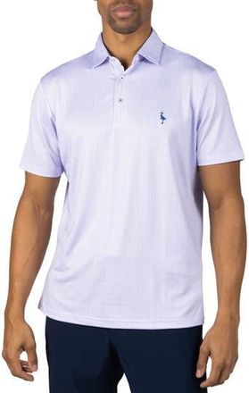 Tailorbyrd Dots Print Performance Polo in White at Nordstrom Rack, Size Xx-Large