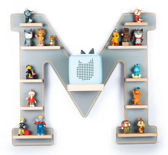 VCM Shelf Letter M Para Toniebox Tonies 54x60x19 - Vcm