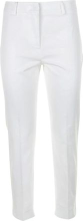 Max Mara Slim-fit Broeken - Heren - Slim Fit Broeken - Wit - M - Broeken