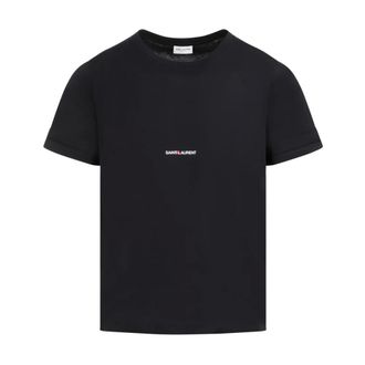 Saint Laurent Hombre, Camisetas, Negro, Talla: XL