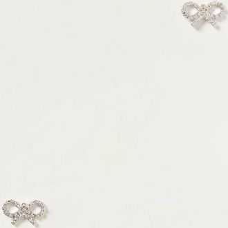 Self Portrait Orecchini Self-Portrait in ottone con strass incastonati