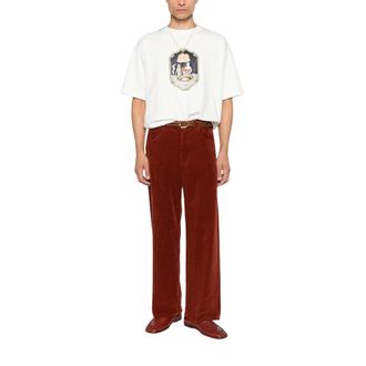 Dr&ocirc;le de Monsieur Heren, Tops, Wit, Maat: XL Katoen