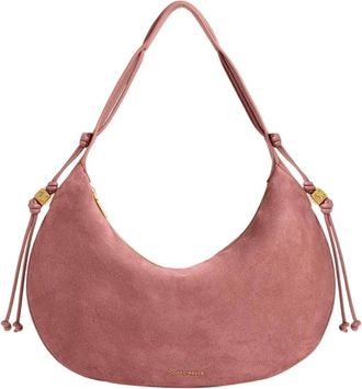 Coccinelle Thess Schoudertas - Dames - Schoudertassen - Roze - ONE Size - Katoen - Tassen